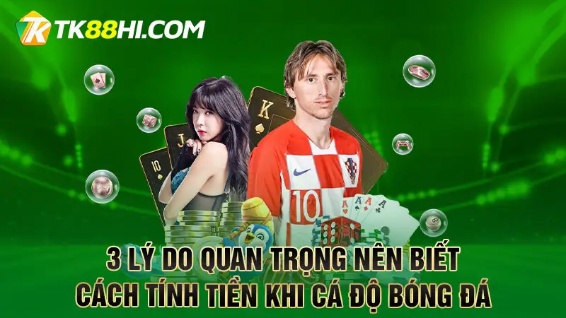 3 lý do quan trọng nên biết cách tính tiền khi cá độ bóng đá