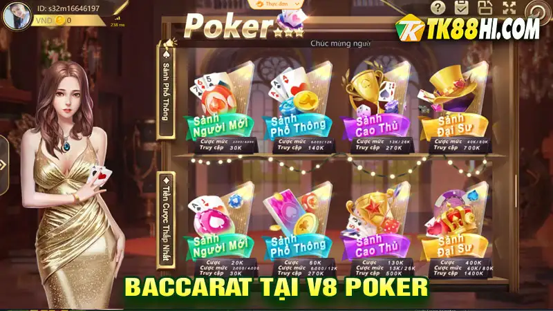 Poker tại V8 Poker