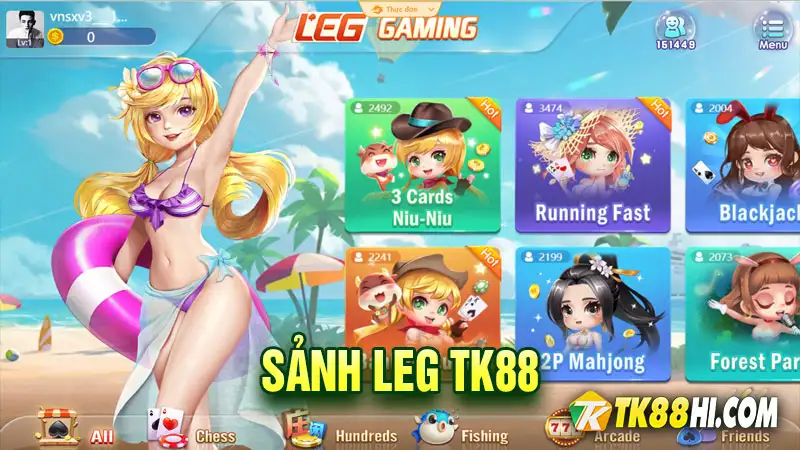 Sảnh LEG TK88