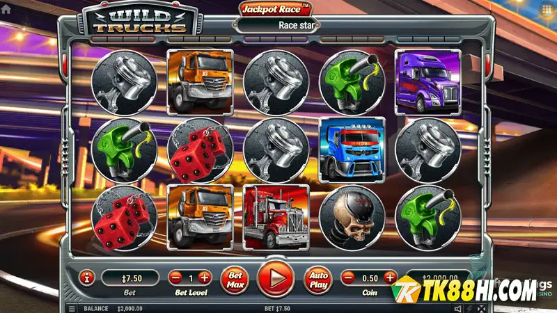 Wild Trucks Habanero Slot